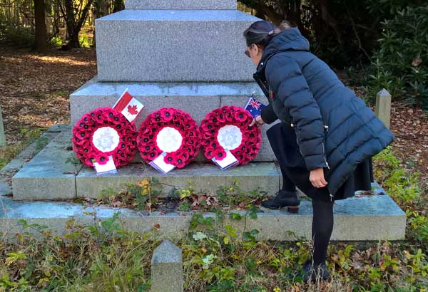 Diz Sollesse Shows The Female Side Of Remembrance Day