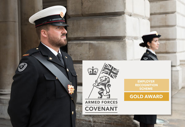 Corps Security firmly entwined with the armed services - ERS Gold