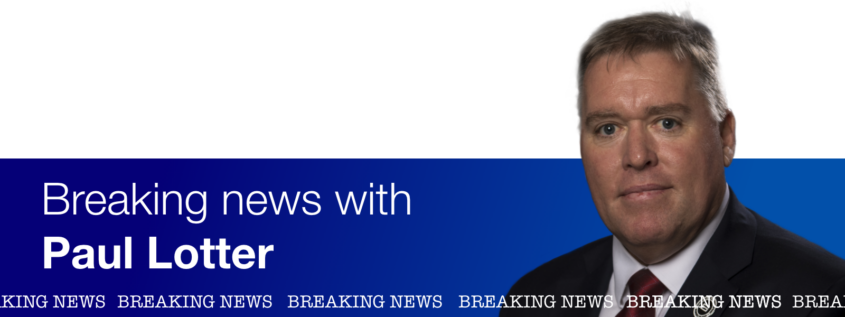 Breaking news with Paul Lotter