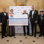 Tour De Corps Deliver Cheque For Over £11000 To Combat Stress