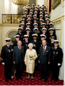 Her Majesty The Queen, and The Duke of Edinburgh. 