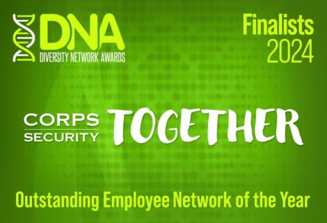 Corps Together shortlisted for the Diversity Network Awards Corps Security