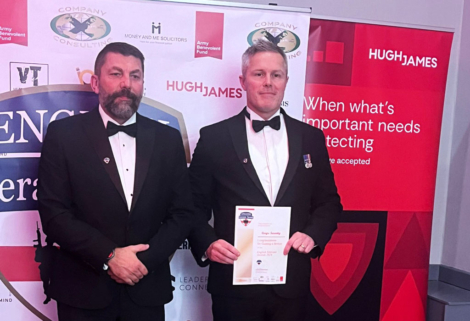 Corps wins bronze at the English Veterans Awards
